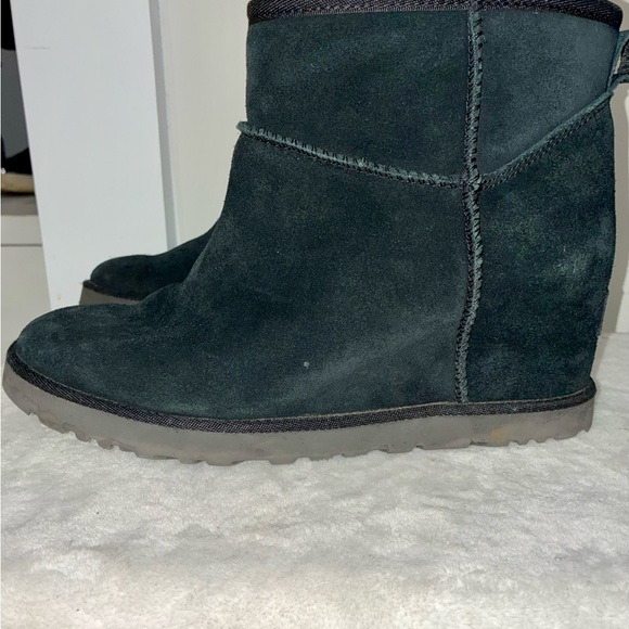 Ugg Classic Femme Ankle Wedge Booties 8.5 - Picture 9 of 11
